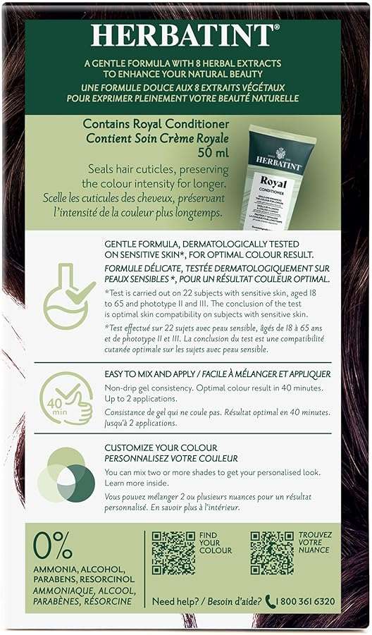 Herbatint 4M Mahogany Chestnut Permanent Hair Colour, 4 OZ - Image 4