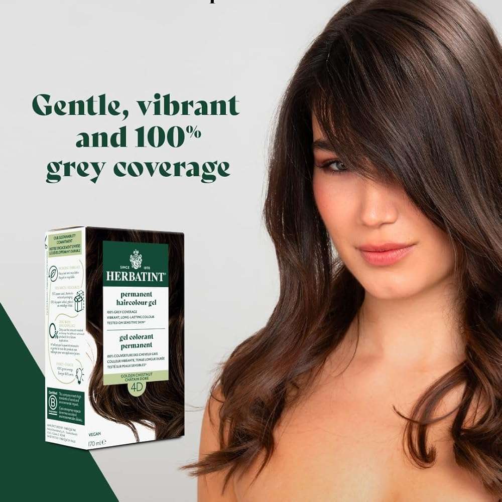 Herbatint 4M Mahogany Chestnut Permanent Hair Colour, 4 OZ - Image 8