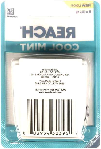 Reach Cool Mint Waxed Dental Floss, 55 Yard - Image 2