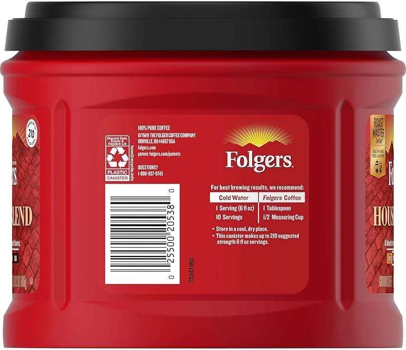 Folgers House Blend Medium Roast Ground Coffee, 24.2 Ounces - Image 3