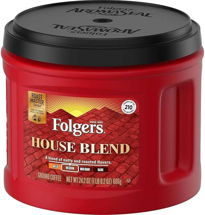 Folgers House Blend Medium Roast Ground Coffee, 24.2 Ounces - Image 5