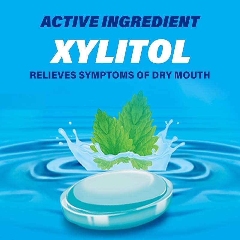 ACT Dry Mouth Moisturizing Gum With Xylitol, Soothes, Moisturizes & Freshens, Soothing Mint, Value Size, 36 ct. - Image 5