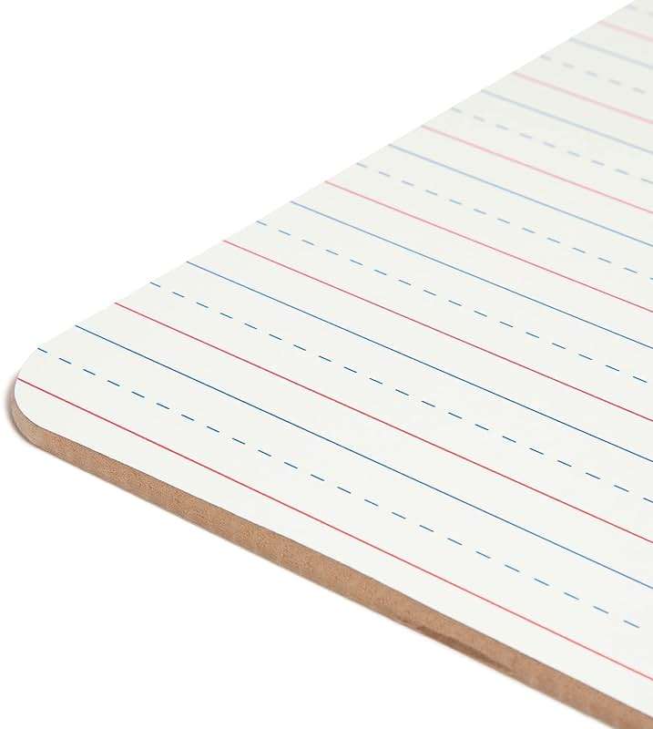 U Brands Dry Erase Lap Board, Double Sided, 9" x 12" Inches, Dry Erase Marker Included, Small White Board, 1 Count - Image 7