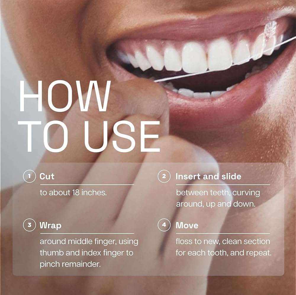REACH Ultraclean Dental Floss, Mint, Plaque Remover for Teeth, Shred Resistant, Waxed, Easy on Gums & Teeth, Mint, Oral Care, PFAS Free, for Adults & Kids, 1 Pack, 30 yd - Image 8