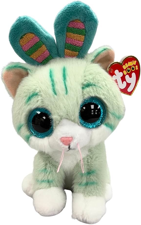 TY Beanie Boo GUMDROP the Easter Cat - 6 - Product Image