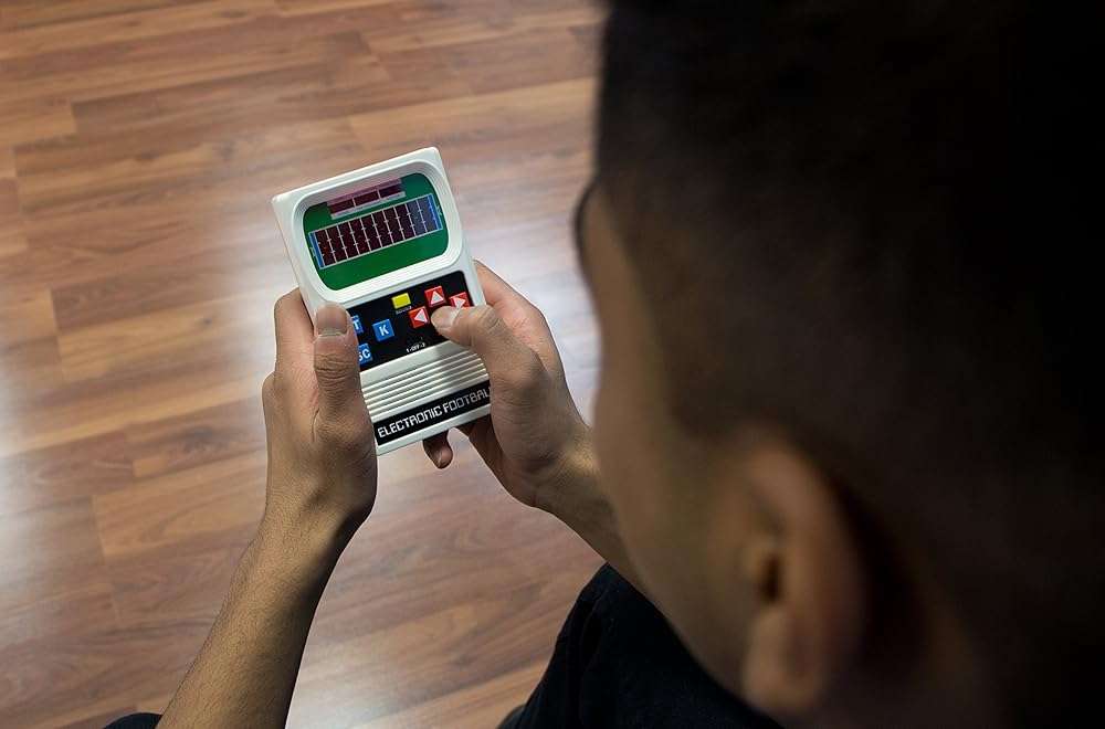 Basic Fun Classic, Retro Handheld Football Electronic Game, One Size Fits All - Image 6