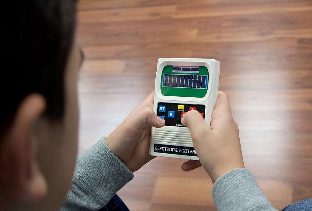 Basic Fun Classic, Retro Handheld Football Electronic Game, One Size Fits All - Image 7