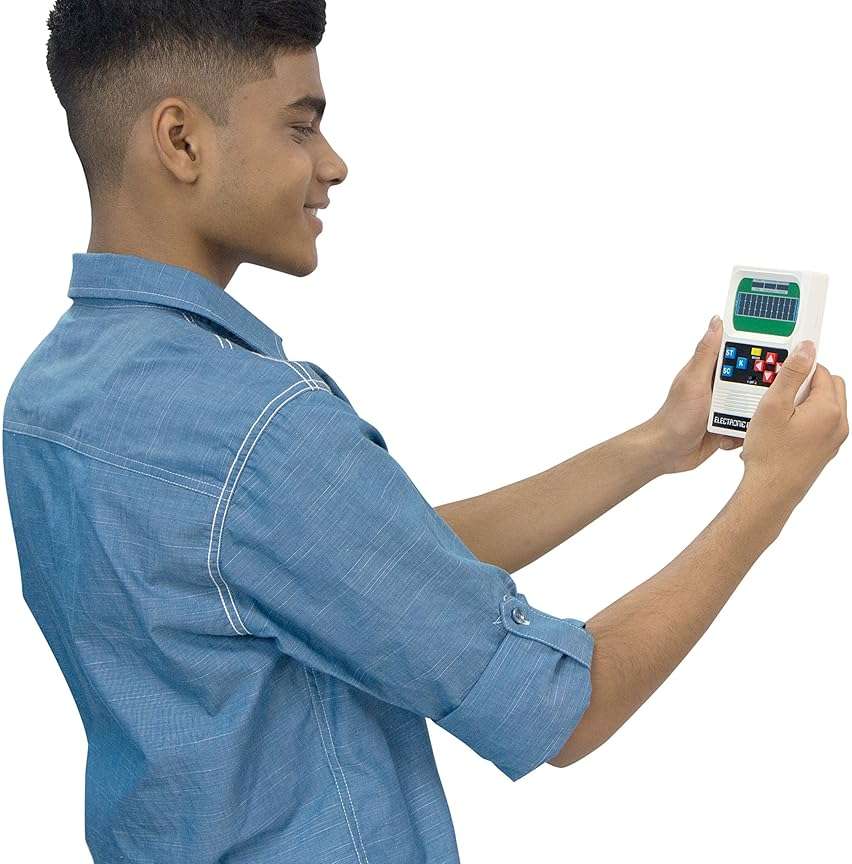 Basic Fun Classic, Retro Handheld Football Electronic Game, One Size Fits All - Image 9