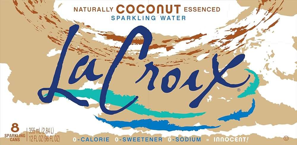 La Croix, Water Sparkling Coconut, 12 Fl Oz, 8 Count - Image 3