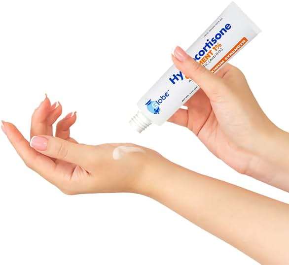 Globe Hydrocortisone Maximum Strength Transparent Ointment 1%,1 oz | Anti-Itch Topical Ointment for Redness, Swelling, Itching, Rash, Dermatitis, Bug/Mosquito Bites, Eczema, Hemorrhoids & More - Image 3