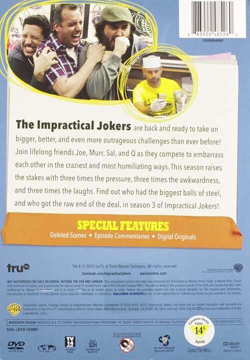 Impractical Jokers: Season 3 DVD - Image 2