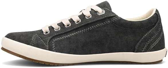 Taos Star Women's Sneaker - Iconic Style with Canvas Design for Everyday Adventures - Custom Fit Lacing and Premium Removable Footbed with Arch Support for All Day Comfort - Image 4
