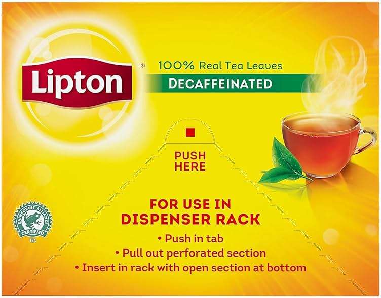 Lipton Decaffeinated Tea Bags - Image 5