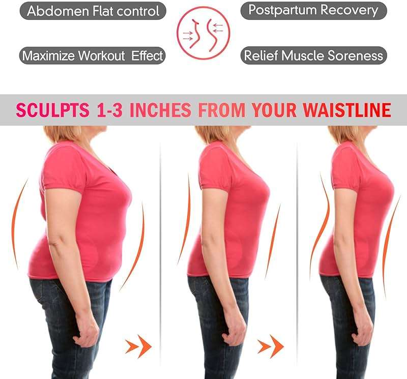 YIANNA Latex Waist Trainer for Women Tummy Control Zipper Underbust Corset Cincher Hourglass Body Shaper - Image 6