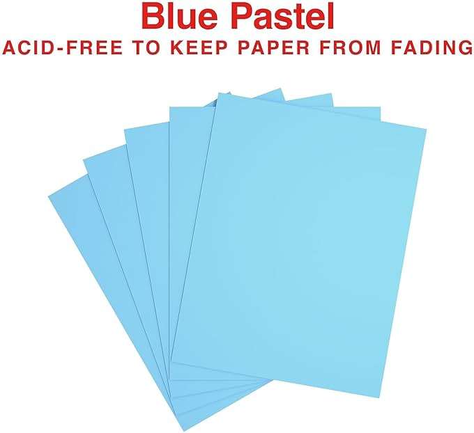 Staples 30% Recycled, 8.5 x 11 Inch, 20 lbs, 500-Sheets Pack, Blue, For Office, School & Home - Image 4