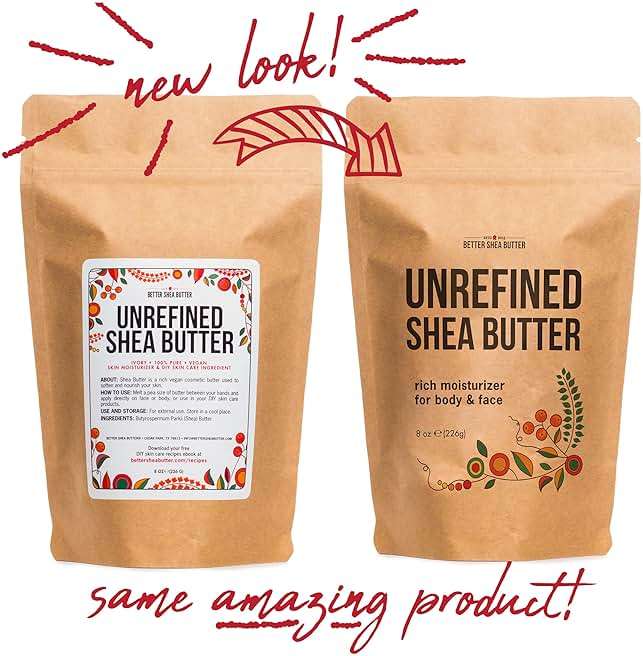 Raw Shea Butter – 100% Pure Unrefined African Shea Butter | Deep Moisturizer for Dry Skin, Hair & Scalp | DIY Body Butter, Lip Balm & Soap Base | Smoky Scent (8 oz Block) - Image 7