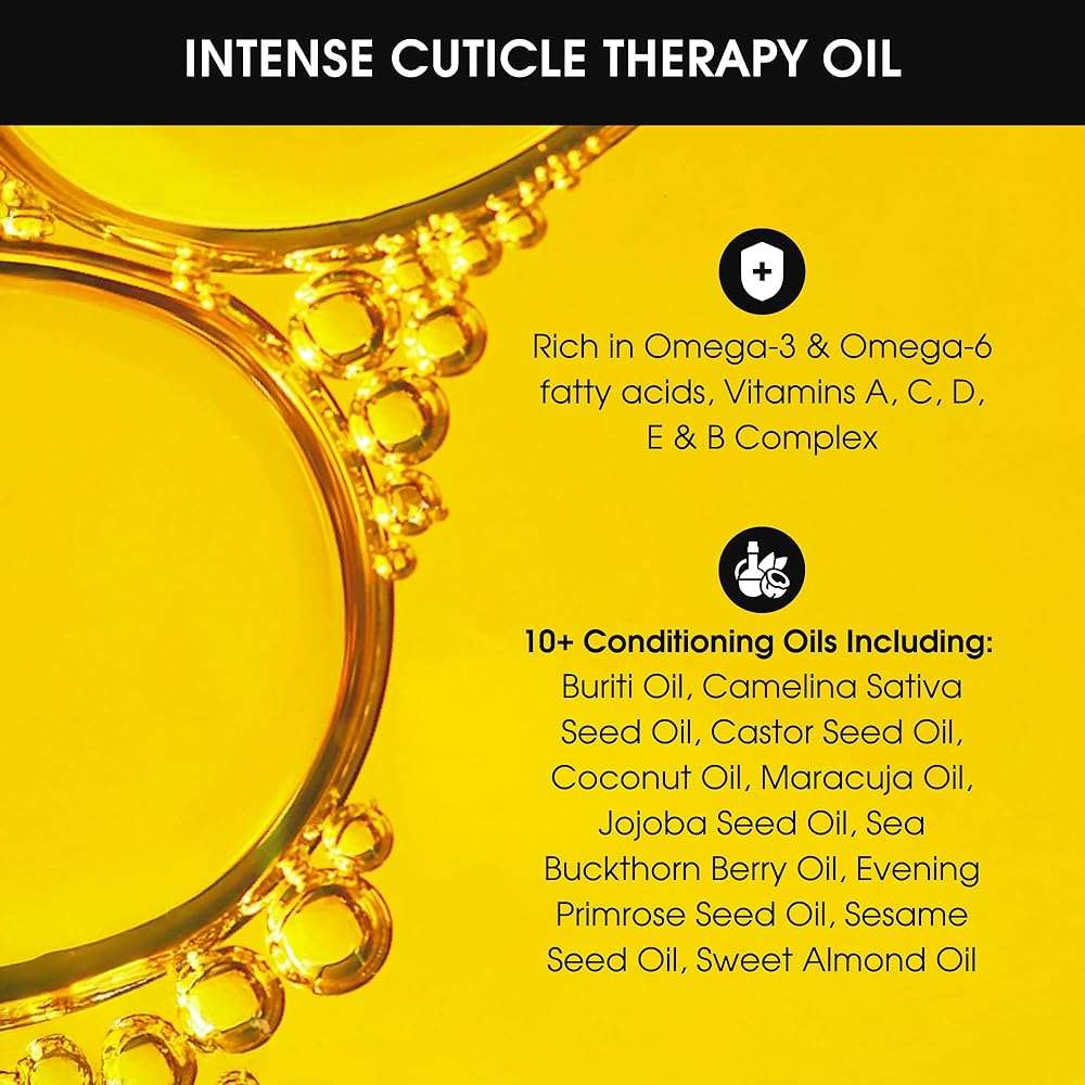 Deborah Lippmann It's A Miracle Intense Therapy Cuticle Oil | Nourishes and Repairs with 10 Essential Oils | 10 Free, Vegan Formula, No Animal Testing - Image 3
