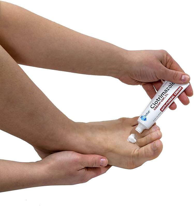 Globe Clotrimazole Antifungal Cream 1% USP (1 oz), Anti Fungal Treatment, Relieves Itching, Burning, Cracking and Scaling Associated Athletes Foot, Jock Itch, Ringworm and More (Pack of 5) - Image 7