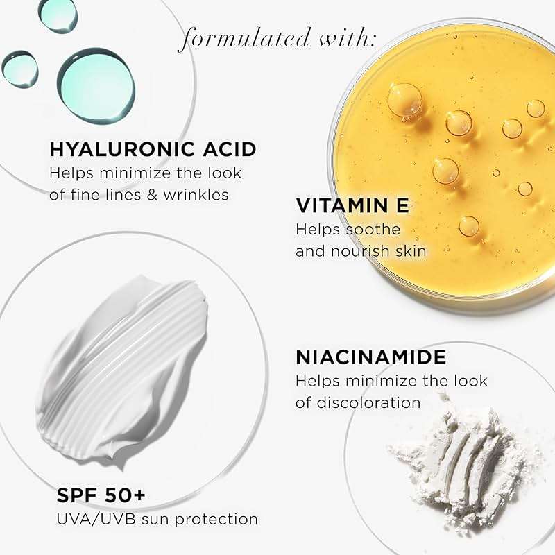 IT Cosmetics CC+ Cream - Natural Full Coverage Foundation With SPF 50+, Color Corrector & Anti-Aging Hydrating Serum, Hyaluronic Acid + Peptides, Lightweight Up To 24H Wear, All Skin Types - Image 6