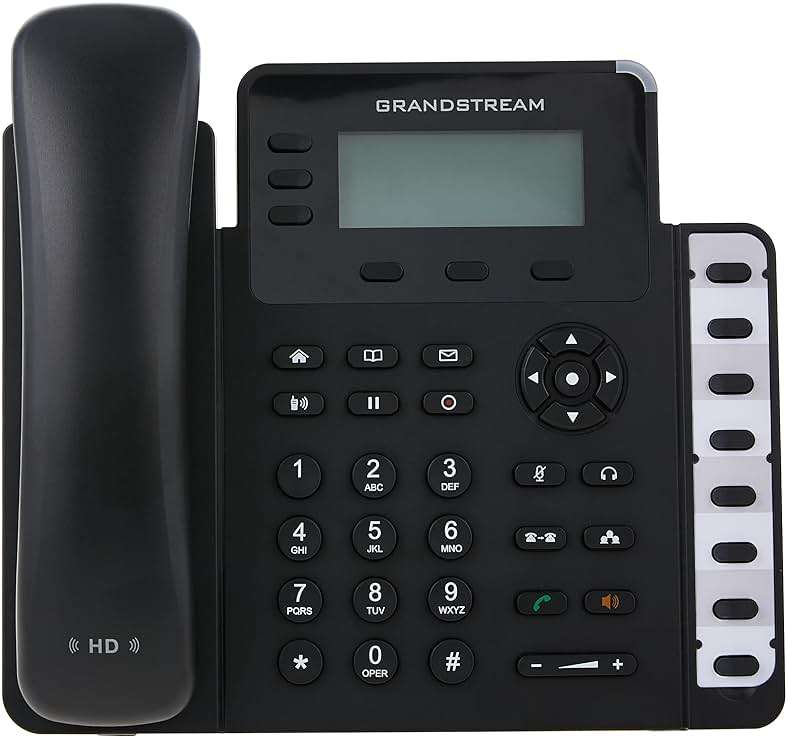 Grandstream GXP1630 IP Phone, 3 Lines, 3 SIP Accounts, 2.9-Inch LCD Display, Dual-port Gigabit Ethernet with Integrated PoE - Image 2