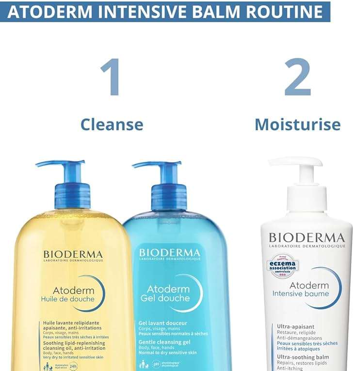 Bioderma Atoderm Intensive Balm, Hydrating Balm for Dry to Atopic Sensitive Skin, Face & Body Moisturizer with Ultra Soothing Anti-Itching Formula, Fragrance-Free, Non-Greasy & Non-Sticky for Family - Image 4