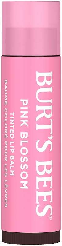 Burt's Bees Lip Tint Balm, Mothers Day Gifts, with Long Lasting 2 in 1 Duo Tinted Balm Formula, Color Infused with Deeply Hydrating Shea Butter for a Natural Buildable Finish, Pink Blossom (2-Pack) - Image 2
