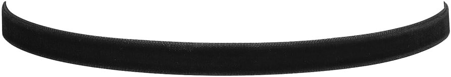 RareLove Classic Black Velvet 10mm Choker Necklace - Product Image
