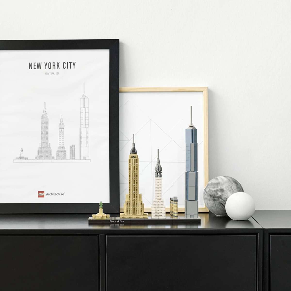 LEGO Architecture New York City Model Kit - Bedroom or Office Decor for Kids & Adults, Ages 12+ - Building Blocks to Display - NYC Gift & Souvenir Ideas - 21028 - Image 2