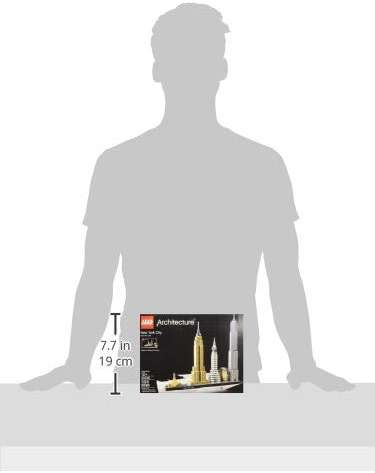 LEGO Architecture New York City Model Kit - Bedroom or Office Decor for Kids & Adults, Ages 12+ - Building Blocks to Display - NYC Gift & Souvenir Ideas - 21028 - Image 3