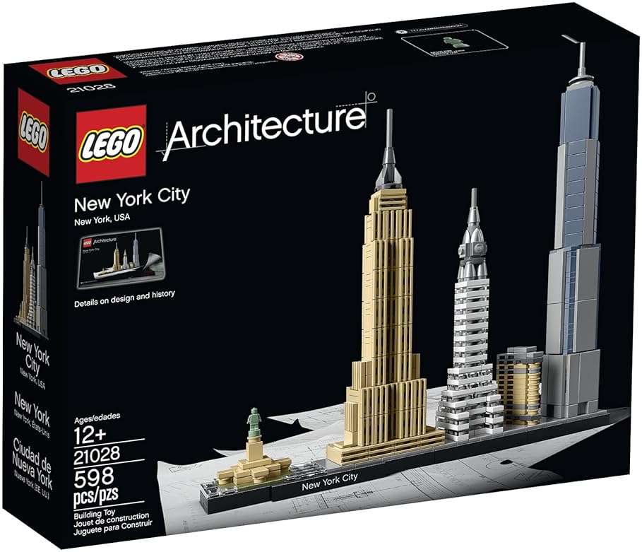 LEGO Architecture New York City Model Kit - Bedroom or Office Decor for Kids & Adults, Ages 12+ - Building Blocks to Display - NYC Gift & Souvenir Ideas - 21028 - Image 5
