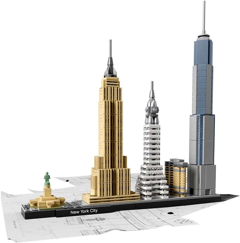 LEGO Architecture New York City Model Kit - Bedroom or Office Decor for Kids & Adults, Ages 12+ - Building Blocks to Display - NYC Gift & Souvenir Ideas - 21028 - Image 6