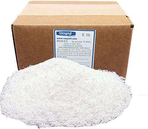 Borax Flux Granular for Gold & Silver Melting – Jewelry Casting, Assaying, Soldering & Crucible Glazing – Removes Oxides & Improves Metal Flow – 5 lb - Image 1