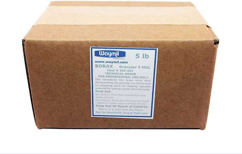 Borax Flux Granular for Gold & Silver Melting – Jewelry Casting, Assaying, Soldering & Crucible Glazing – Removes Oxides & Improves Metal Flow – 5 lb - Image 3