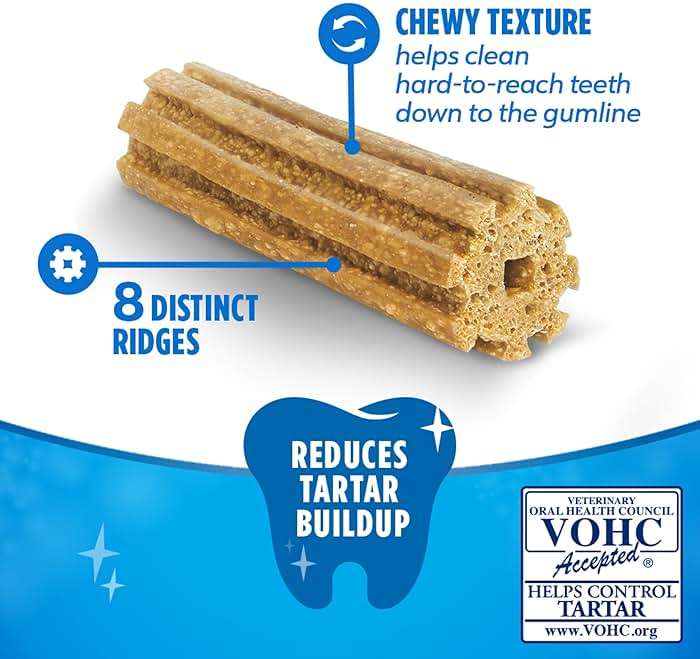DentaLife Daily Oral Care Dog Treats for Small and Medium Dogs, Chewy Dental Treat to Freshen Breath and Fight Tartar, Chicken Flavor - 40 ct. Pouch - Image 2