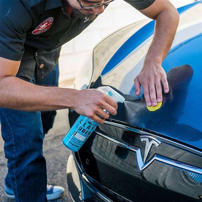 Chemical Guys Clay Bar and Luber Synthetic Lubricant Kit - Light/Medium Duty OG Clay Bar for Removing embedded dirt from Paint, Glass, and Metal, Essential Detailing Accessory - 2 Items - Image 13