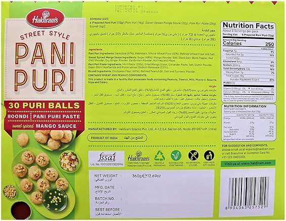 Haldirams Haldiram's Pani Puri - 12.7 Oz,, () - Image 2