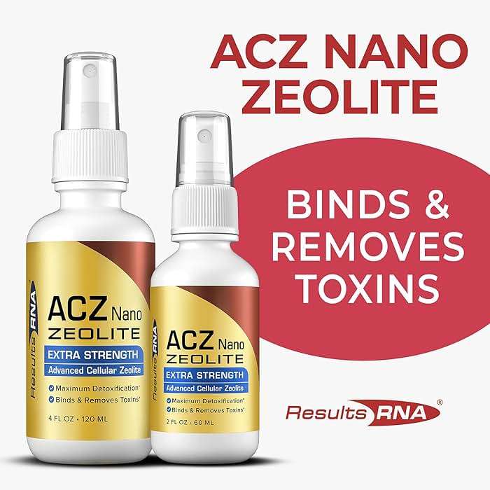 Results RNA – Ultimate Body Detox Extra Strength System – ACS 200 Silver/ACZ Nano Zeolite/ACG Glutathione are Clinically (2 oz - 30 Servings - 2,000mg) - Image 6
