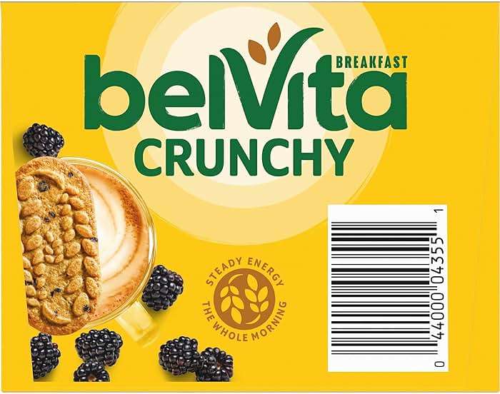 belVita Breakfast Bars Biscuits, Blueberry, Value Pack, 12 Packs (4 Biscuits Per Pack) - Image 18
