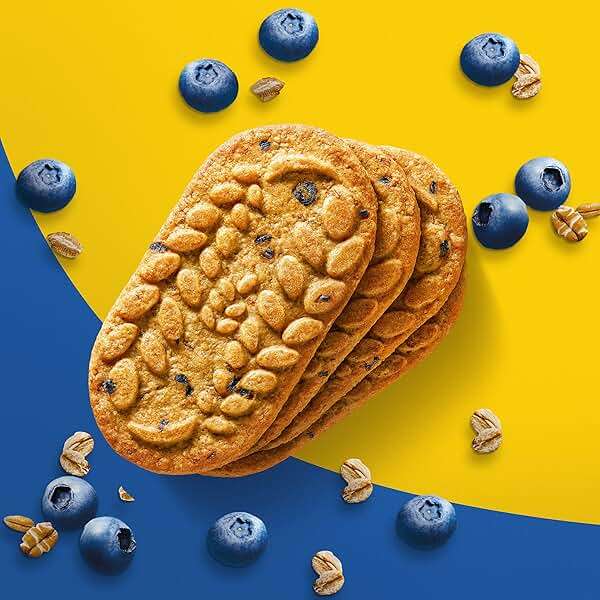 belVita Breakfast Bars Biscuits, Blueberry, Value Pack, 12 Packs (4 Biscuits Per Pack) - Image 4