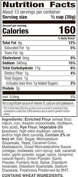 Gardetto's Special Request Garlic Rye Chips, Snack Bag, 14 oz - Image 2