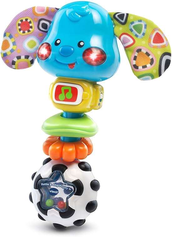 VTech Baby Rattle and Sing Puppy - Image 1