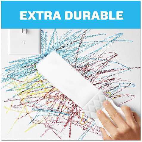 Mr. Clean 82038CT Magic Eraser Extra Durable, 4 3/5" x 2 2/5", 4/Box (Case of 8 Boxes) - Image 3