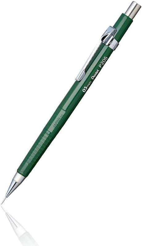 Value Pack of 3 Pentel Sharp Automatic Pencil, 0.5mm, Black, Burgundy, Green Barrels, 3 Pack (P205) by Pentel - Image 3