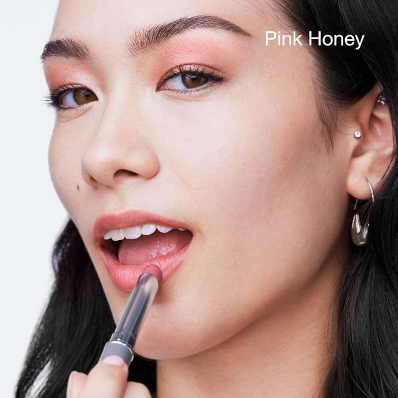Clinique Almost Lipstick Tinted Lip Balm in 3 Iconic Shades Black Honey, Pink, and Nude Honey | Sheer + Lightweight - Image 4