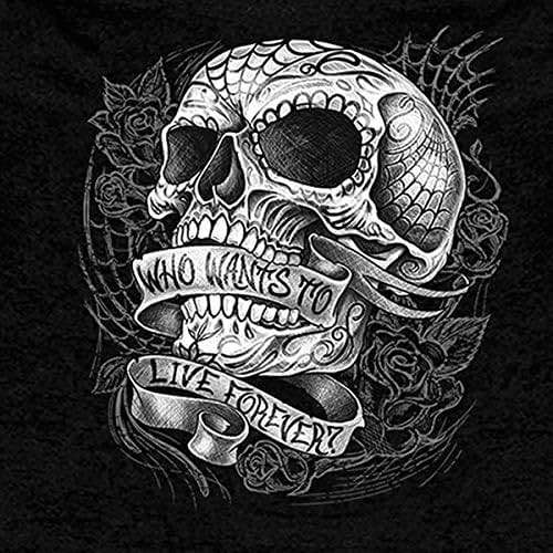 Hot Leathers Men's Sweet Demise Zip Up Hooded Sweat Shirt - Image 4