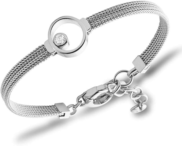 Skagen Women's Trendy Silver, Rose Gold or Gold Stainless Steel Bangle or Cuff Bracelet - Image 2