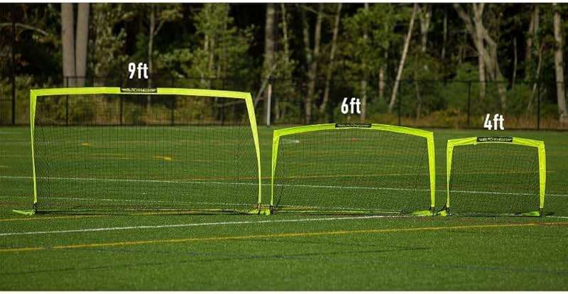 Franklin Sports Blackhawk Backyard Soccer Goal - Portable Pop Up Soccer Nets - Youth + Adult Folding Indoor + Outdoor Goals - Multiple Sizes + Colors - Perfect for Games + Practice - Image 7