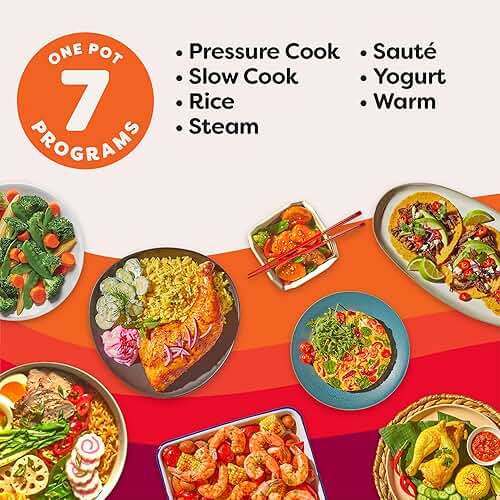 Instant Pot Duo 7-in-1 Electric Pressure Cooker, Slow Cooker, Rice Cooker, Steamer, Sauté, Yogurt Maker, Warmer & Sterilizer, Includes App with Over 800 Recipes, Stainless Steel, 8 Quart - Image 2