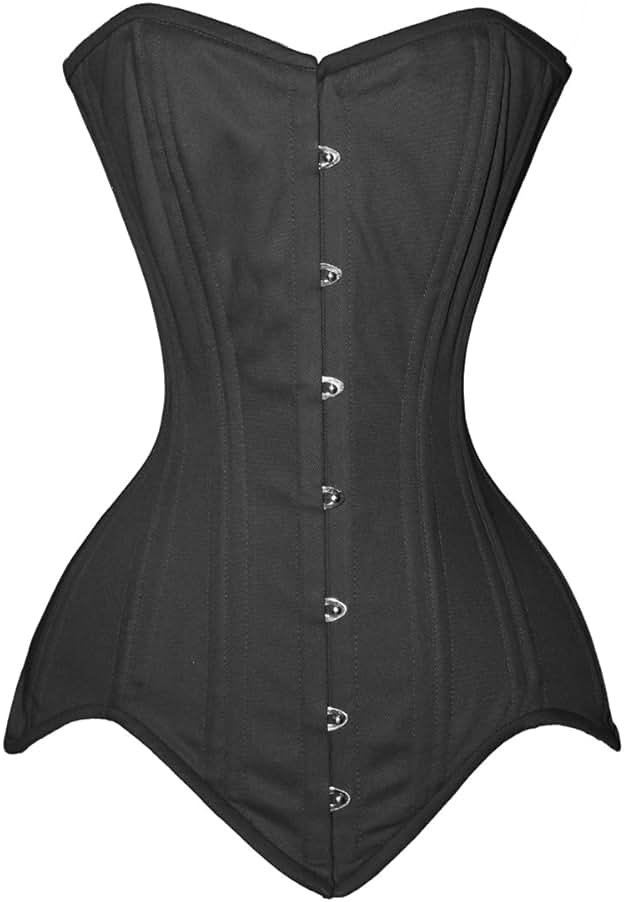 luvsecretlingerie Heavy Duty 26 Double Steel Boned Waist Training Overbust Tight Shaper Corset #8151 - Product Image