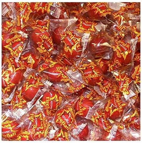 10 ATOMIC FIRE BALLS FERRARA PAN CANDY! - Image 1